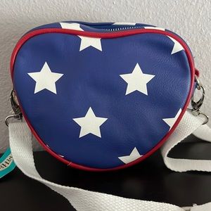 MAD LOVE AMERICAN FLAG CROSSBODY BAG